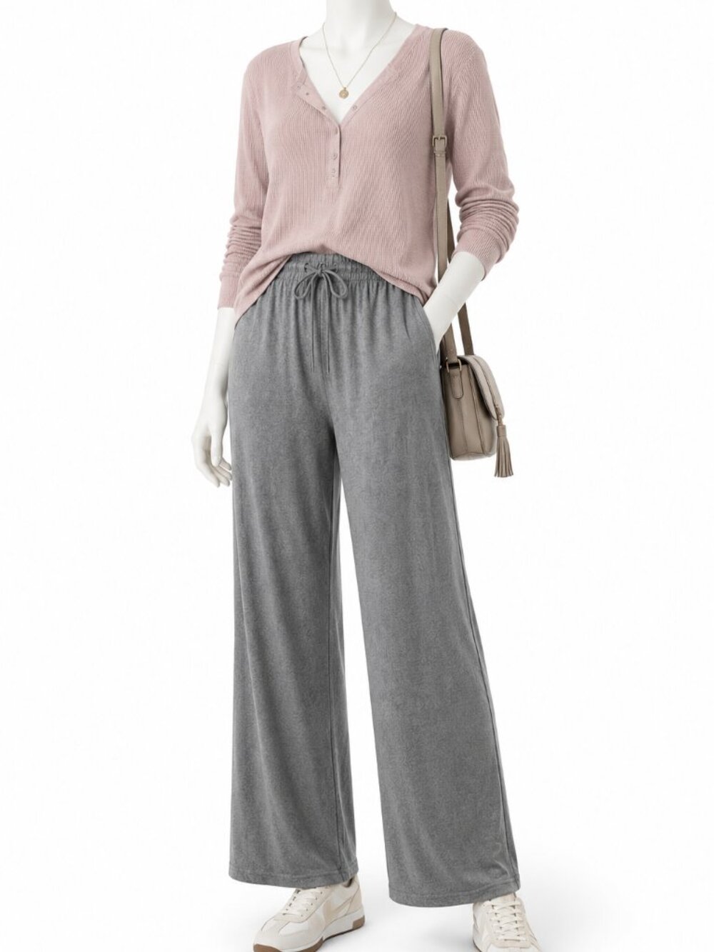 NWOT New York & Company Women’s Gray Pants – Size XL Tall